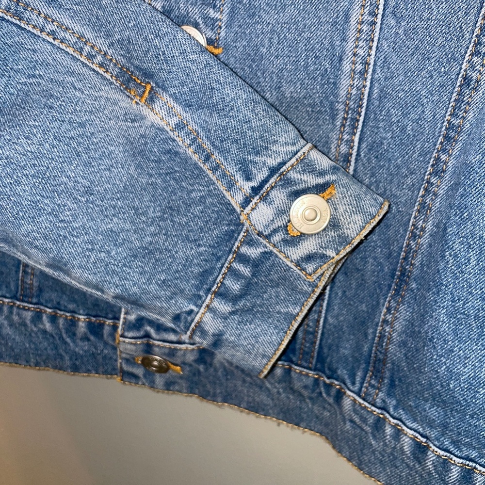 NWT Hudson Classic Fitted Trucker Denim Jean Jacket Size 1X - Picture 4 of 9